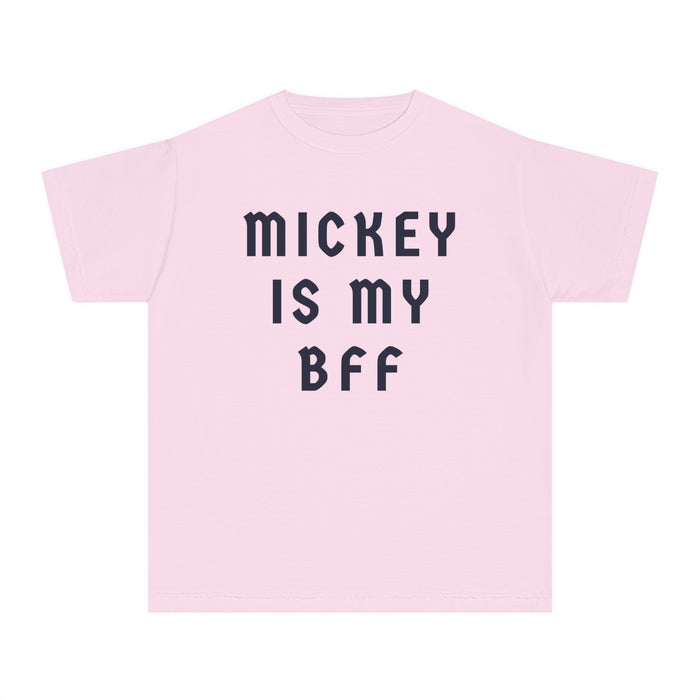 Mickey Is My BFF Comfort Colors Youth Midweight Tee