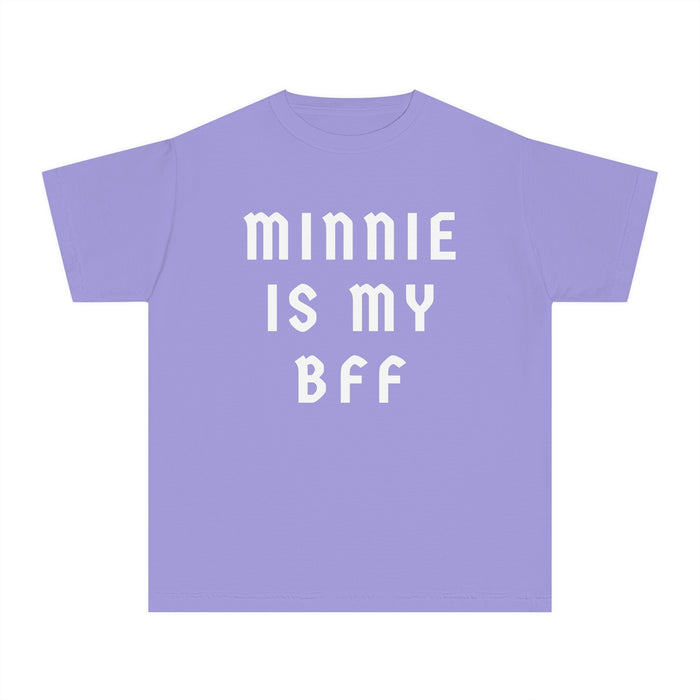 Minnie Is My BFF Comfort Colors Youth Midweight Tee