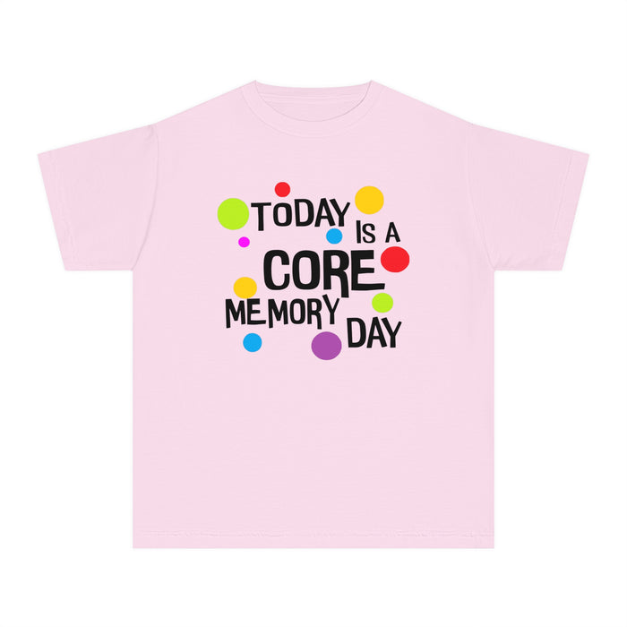 Core Memory Day Comfort Colors Youth Midweight Tee