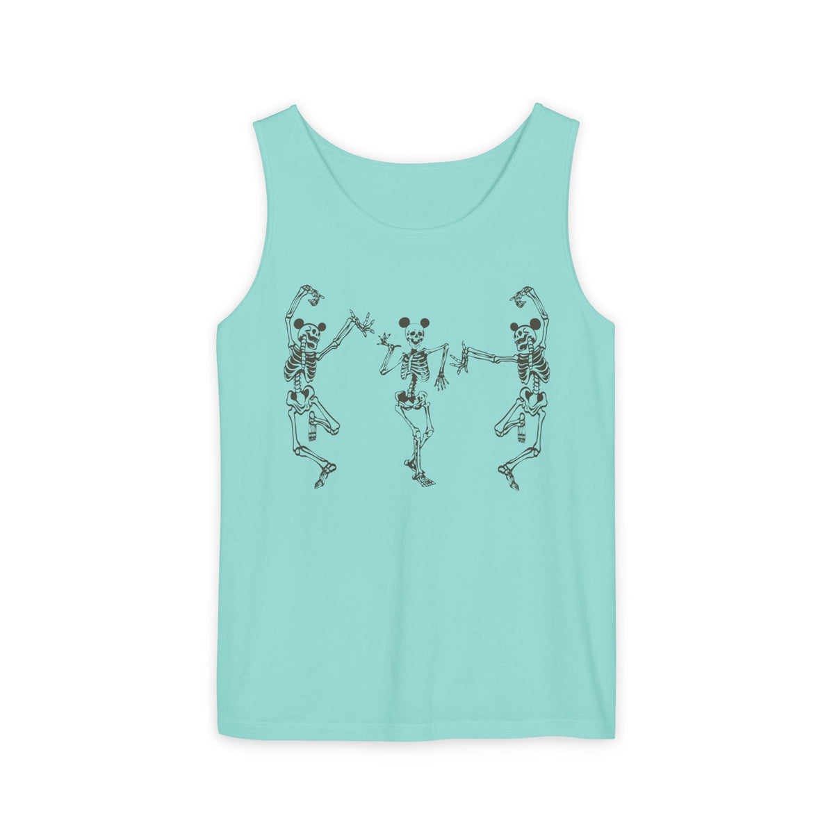 Dancing Skeletons Unisex Comfort Colors Garment-Dyed Tank Top