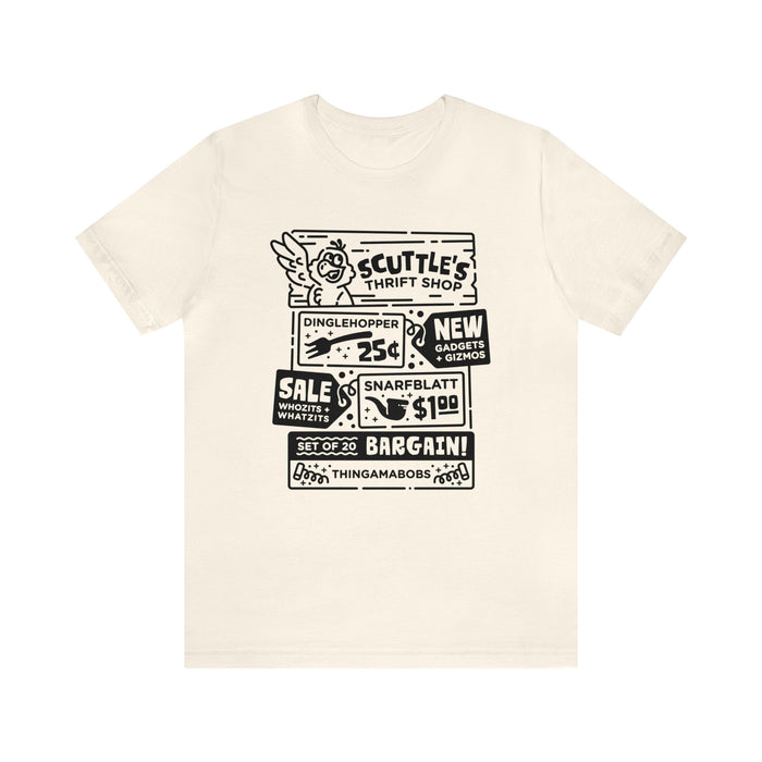 Scuttle’s Thrift Shop Bella Canvas Unisex Jersey Short Sleeve Tee