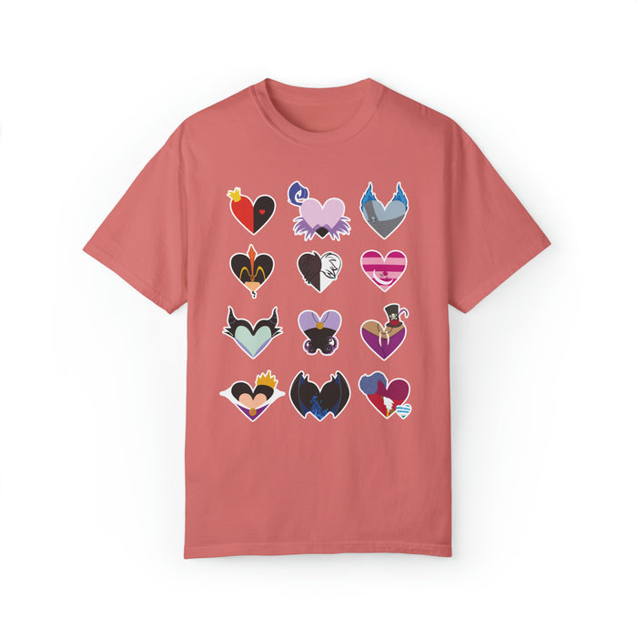 Villain Hearts Comfort Colors Unisex Garment-Dyed T-shirt