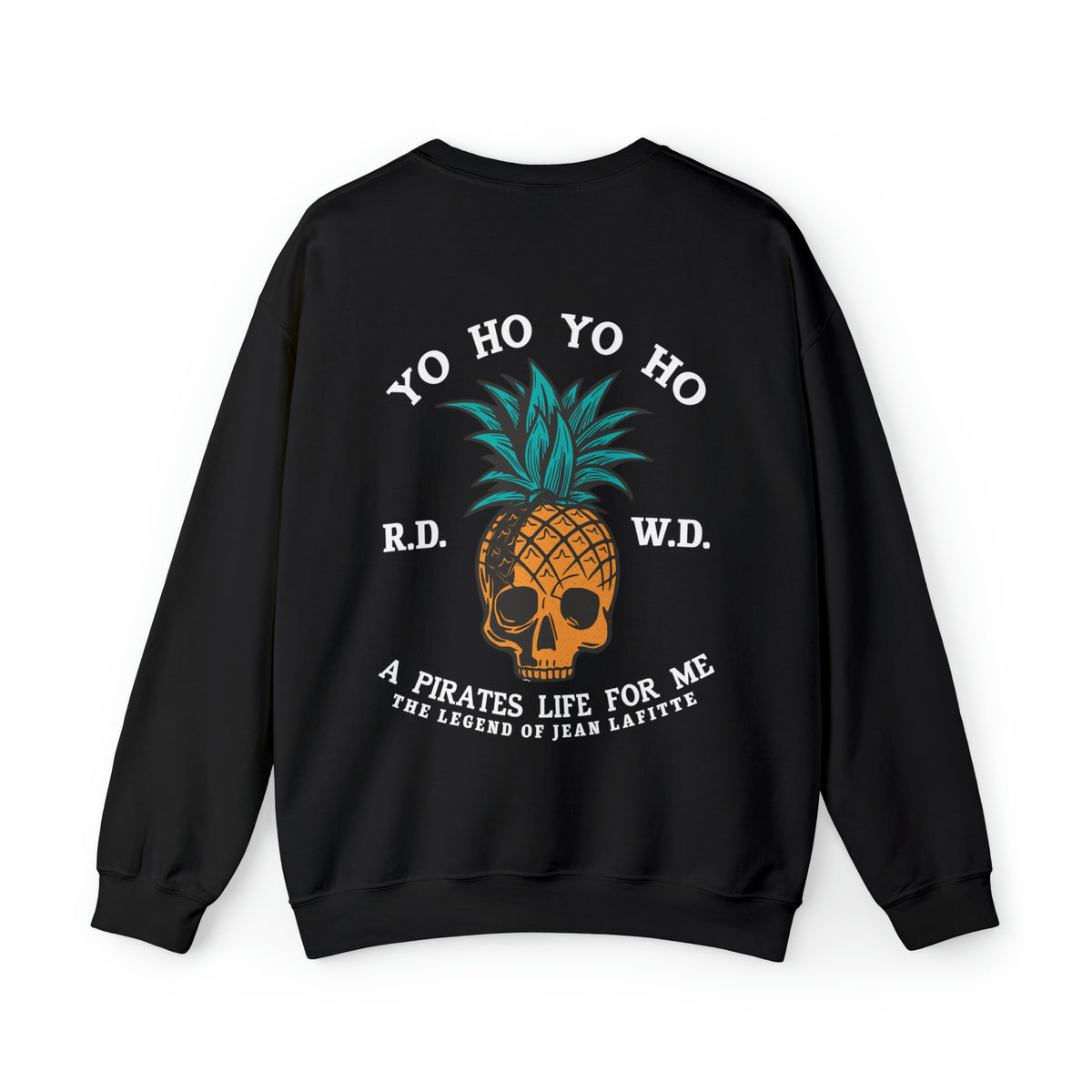 Yo Ho Pirates Life For Me Gildan Unisex Heavy Blend™ Crewneck Sweatshirt