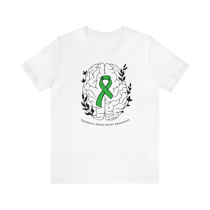 Traumatic Brain Injury Awareness Bella Canvas Unisex Jersey Short Sleeve Tee