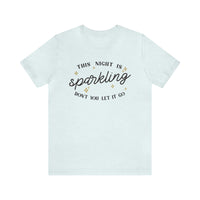 The Night Is Sparkling Bella Canvas Unisex Jersey Short Sleeve Tee