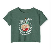 Granny's Poison Apples Women's Festival Crop Top