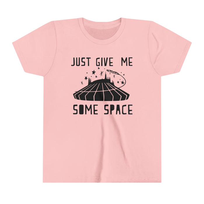 Just Give Me Some Space Bella Canvas Youth Short Sleeve Tee