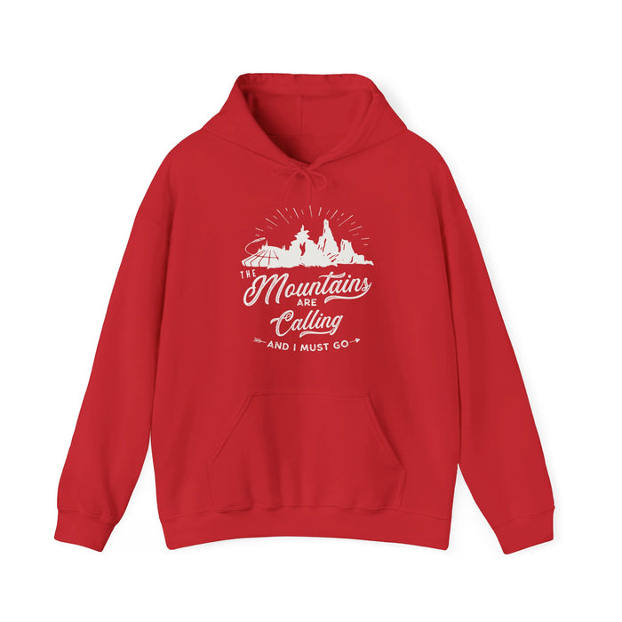 The Mountains Are Calling Gildan Unisex Heavy Blend™ Hooded Sweatshirt