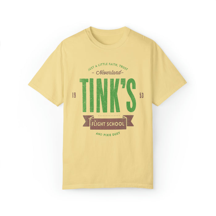 Tink's Flight School Comfort Colors Unisex Garment-Dyed T-shirt