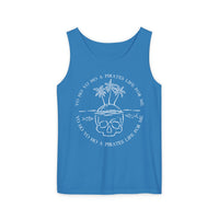 Yo Ho A Pirates Life For Me Unisex Comfort Colors Garment-Dyed Tank Top
