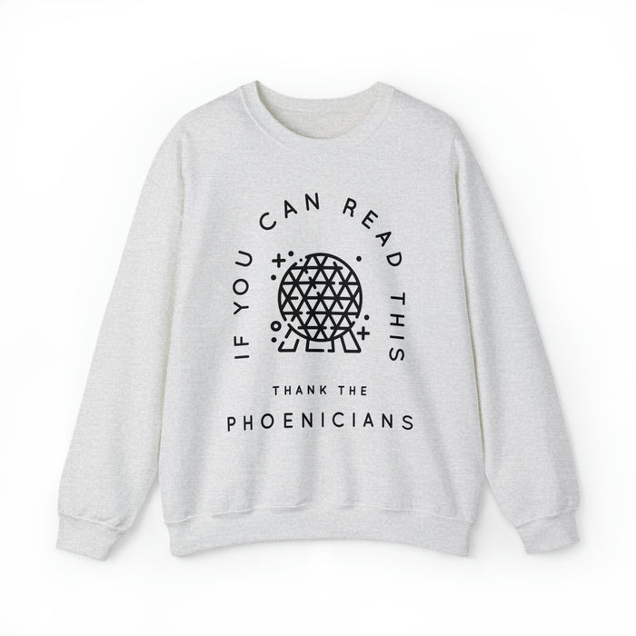 If You Can Read This Thank The Phoenicians Gildan Unisex Heavy Blend™ Crewneck Sweatshirt