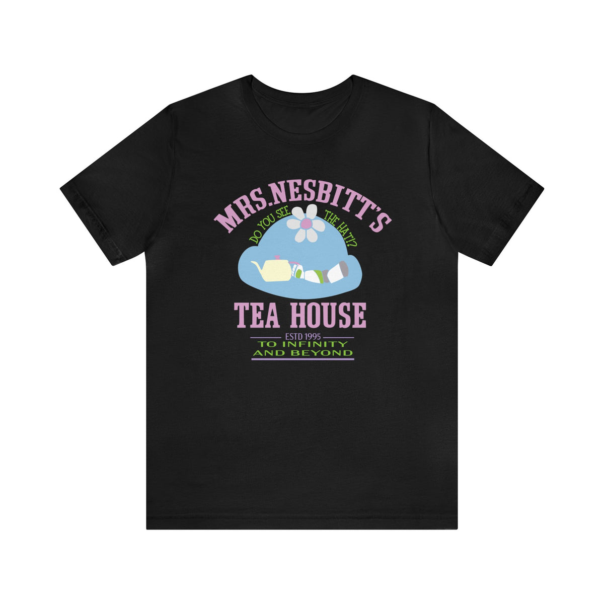 Mrs. Nesbitt’s Tea House Bella Canvas Unisex Jersey Short Sleeve Tee