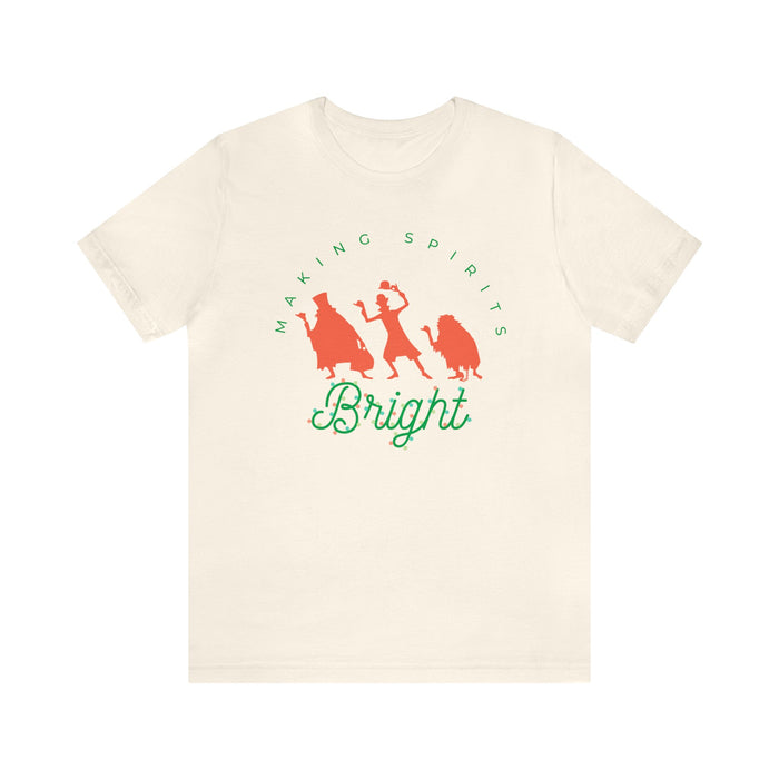 Making Spirits Bright Bella Canvas Unisex Jersey Short Sleeve Tee