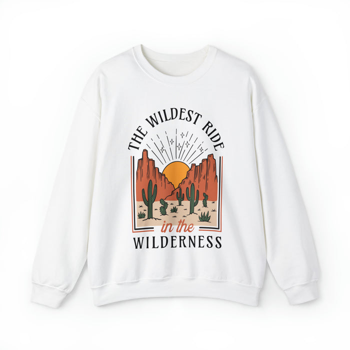 The Wildest Ride In The Wilderness Gildan Unisex Heavy Blend™ Crewneck Sweatshirt