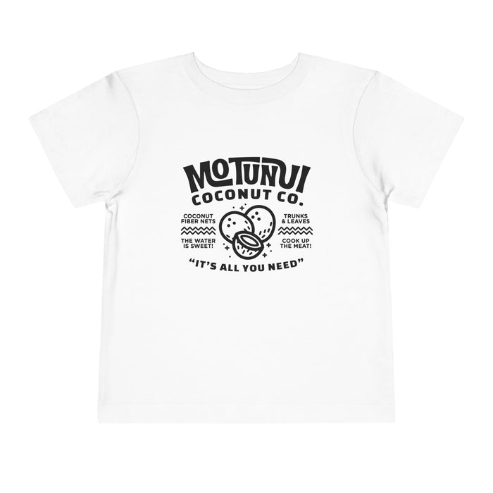 Motunui Coconut Co Bella Canvas Toddler Short Sleeve Tee