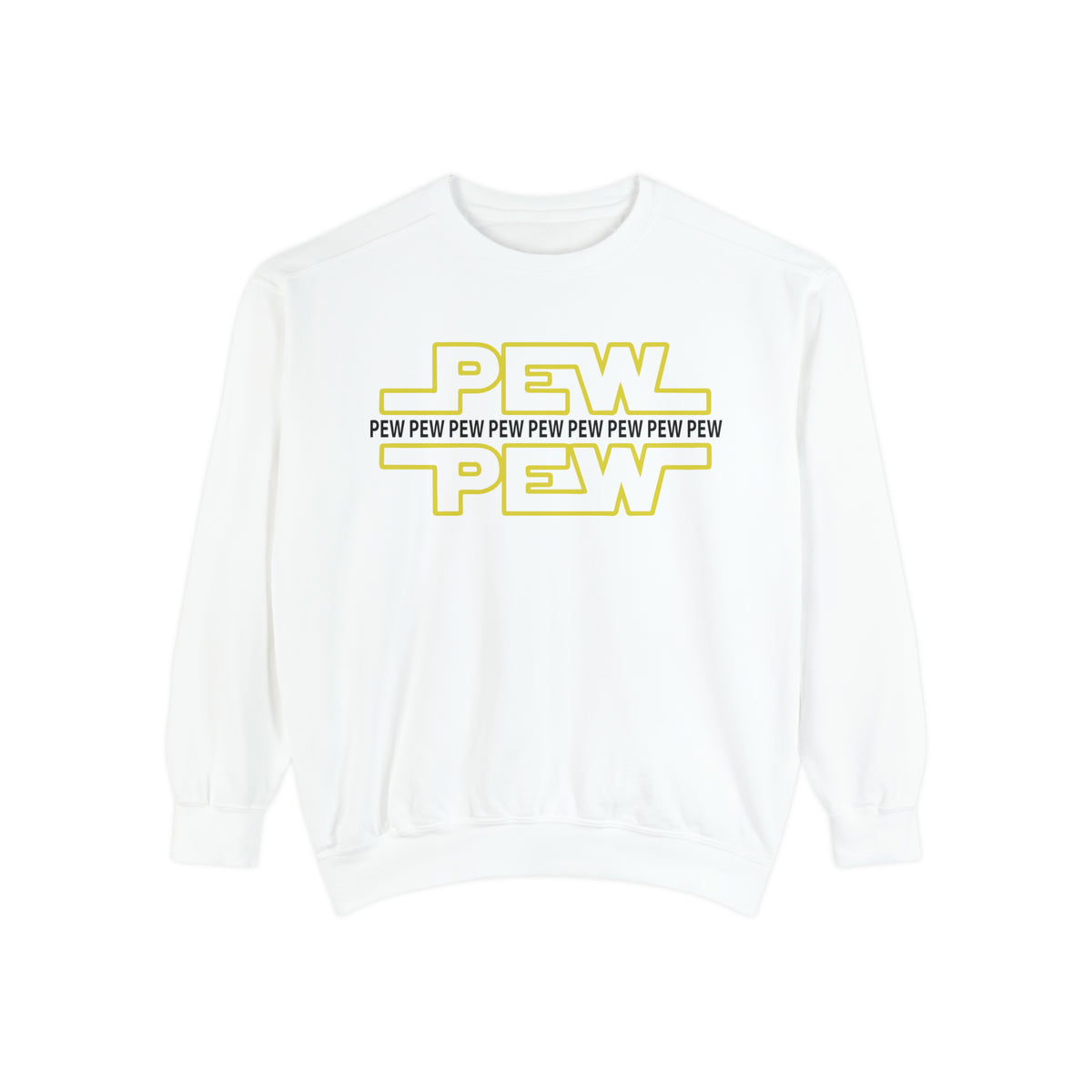 PEW PEW PEW Comfort Colors Unisex Garment-Dyed Sweatshirt