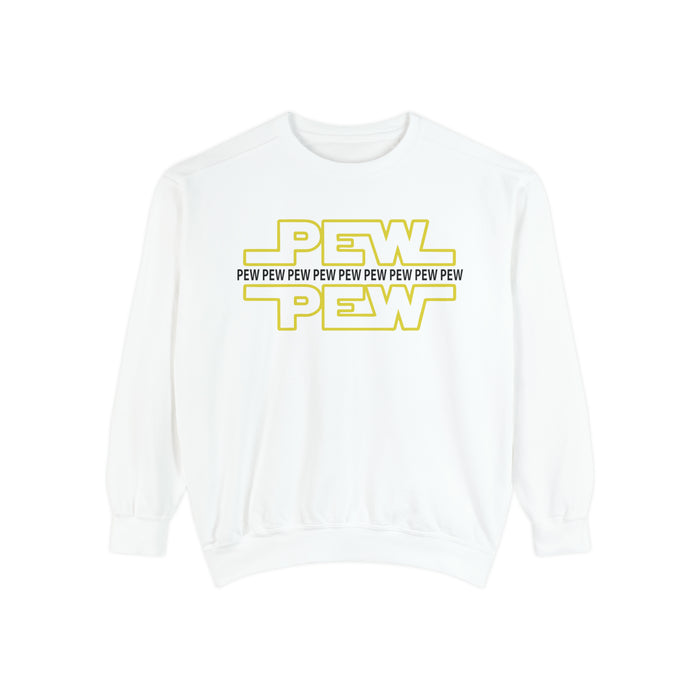 PEW PEW PEW Comfort Colors Unisex Garment-Dyed Sweatshirt