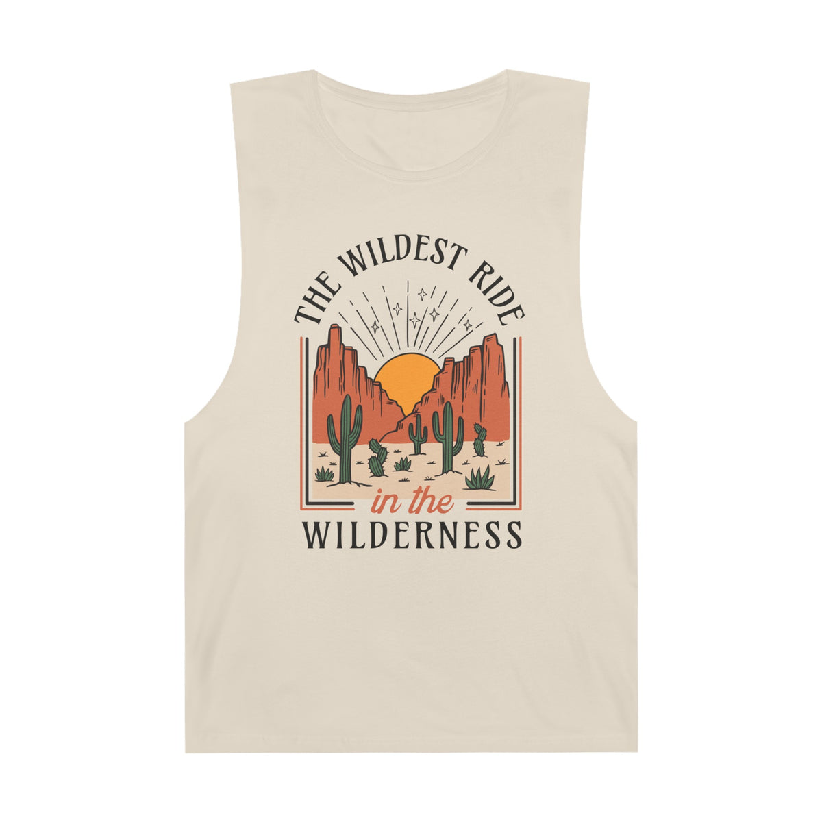 The Wildest Ride In The Wilderness AS Colour Unisex Barnard Tank