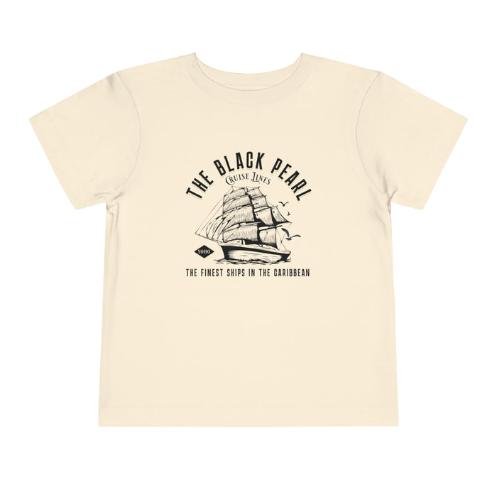 Black Pearl Cruise Lines Bella Canvas Toddler Short Sleeve Tee