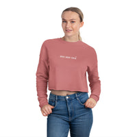 Rope Drop Crew Women's Bella Canvas Cropped Sweatshirt