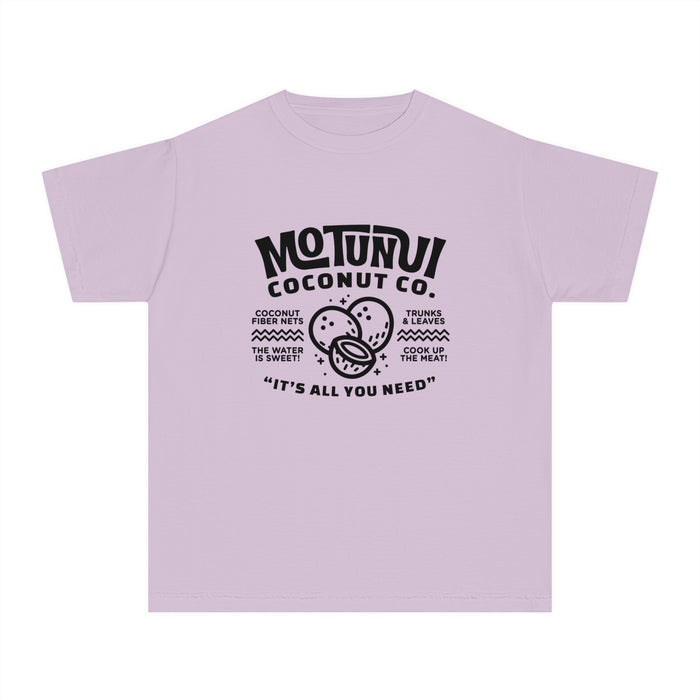 Motunui Coconut Company Comfort Colors Youth Midweight Tee