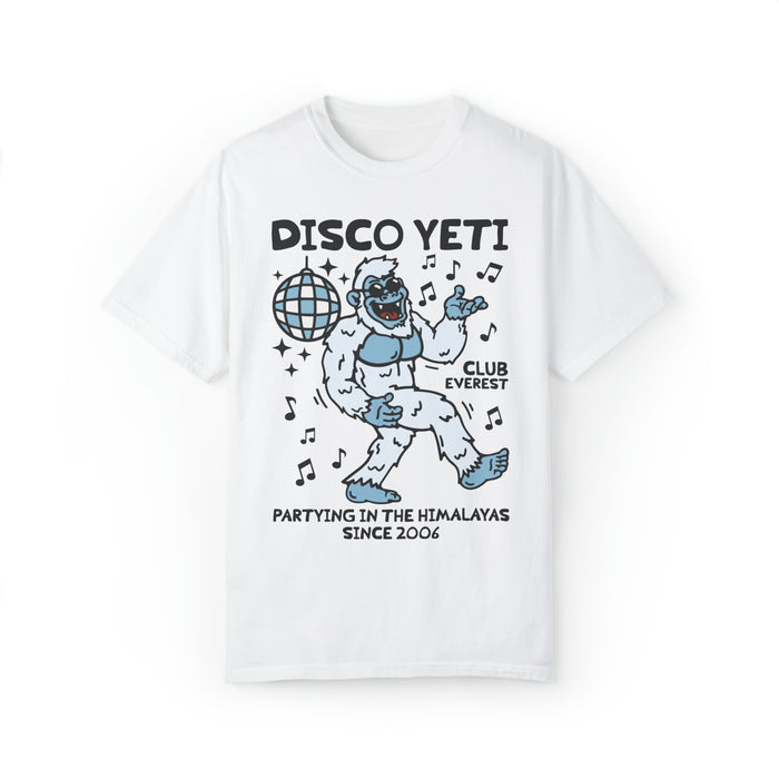 Disco Yeti Comfort Colors Unisex Garment-Dyed T-shirt