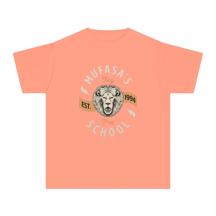 Mufasa's Prep School Comfort Colors Youth Midweight Tee