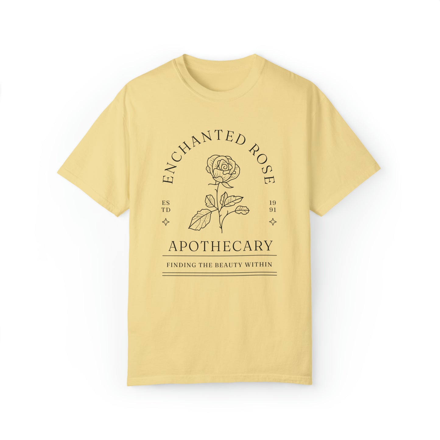 Enchanted Rose Apothecary Comfort Colors Unisex Garment-Dyed T-shirt