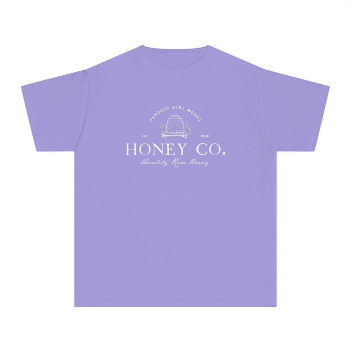 Hundred Acre Woods Honey Co. Comfort Colors Youth Midweight Tee