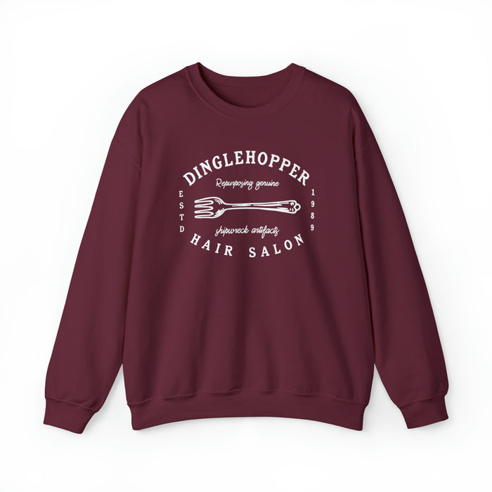 Dinglehopper Hair Salon Gildan Unisex Heavy Blend™ Crewneck Sweatshirt