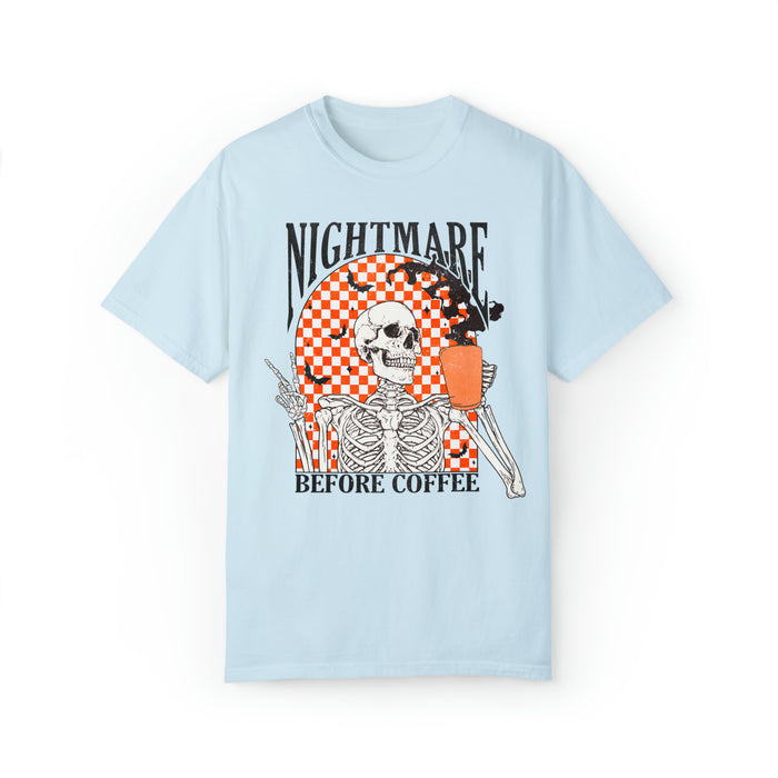 Nightmare Before Coffee Comfort Colors Unisex Garment-Dyed T-shirt