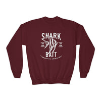 Shark Bait Hoo Haha Gildan Youth Crewneck Sweatshirt