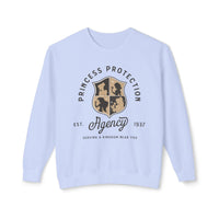 Princess Protection Agency Unisex Lightweight Comfort Colors Crewneck Sweatshirt