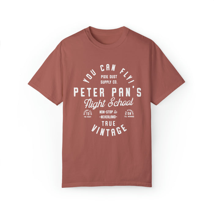 Peter Pan's Flight School Comfort Colors Unisex Garment-Dyed T-shirt