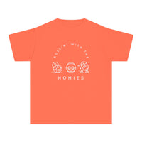Rollin’ With The Homies Comfort Colors Youth Midweight Tee