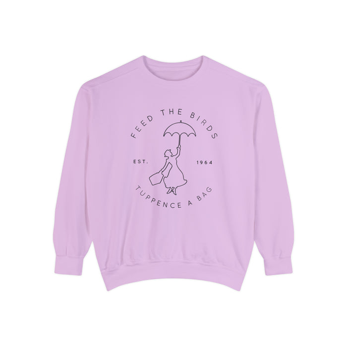 Feed The Birds Comfort Colors Unisex Garment-Dyed Sweatshirt