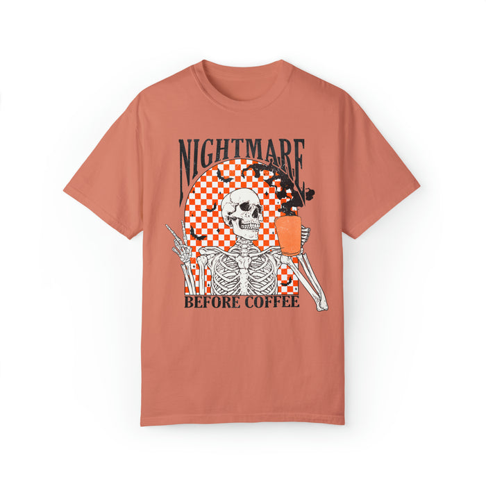 Nightmare Before Coffee Comfort Colors Unisex Garment-Dyed T-shirt