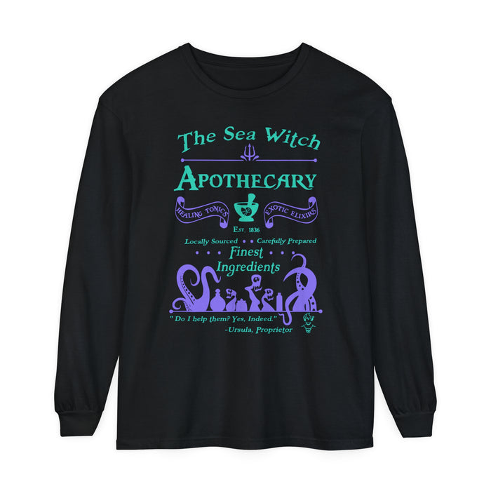 Sea Witch Apothecary Comfort Colors Unisex Garment-dyed Long Sleeve T-Shirt