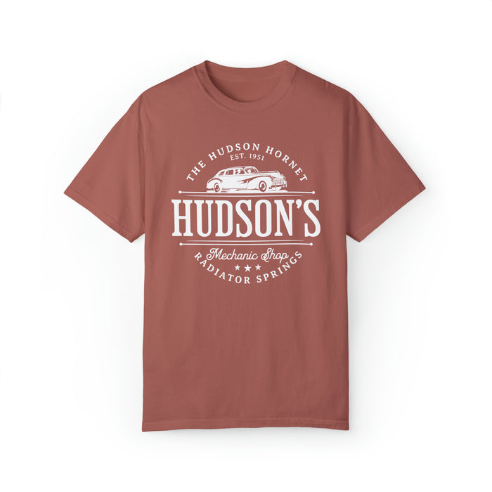 Hudson's Mechanic Shop Comfort Colors Unisex Garment-Dyed T-shirt