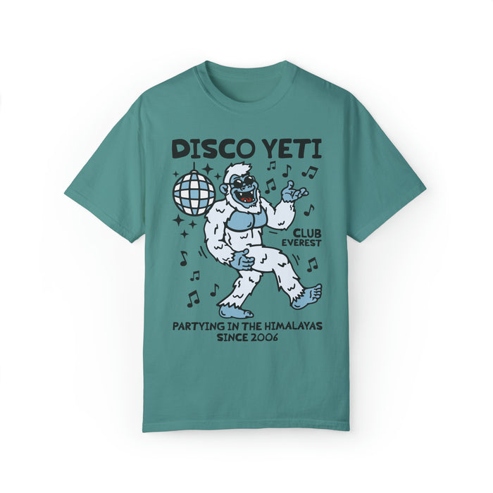 Disco Yeti Comfort Colors Unisex Garment-Dyed T-shirt