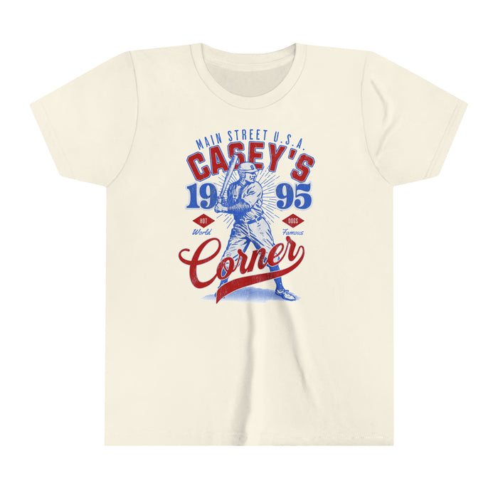 Casey’s Corner Distressed Bella Canvas Youth Short Sleeve Tee