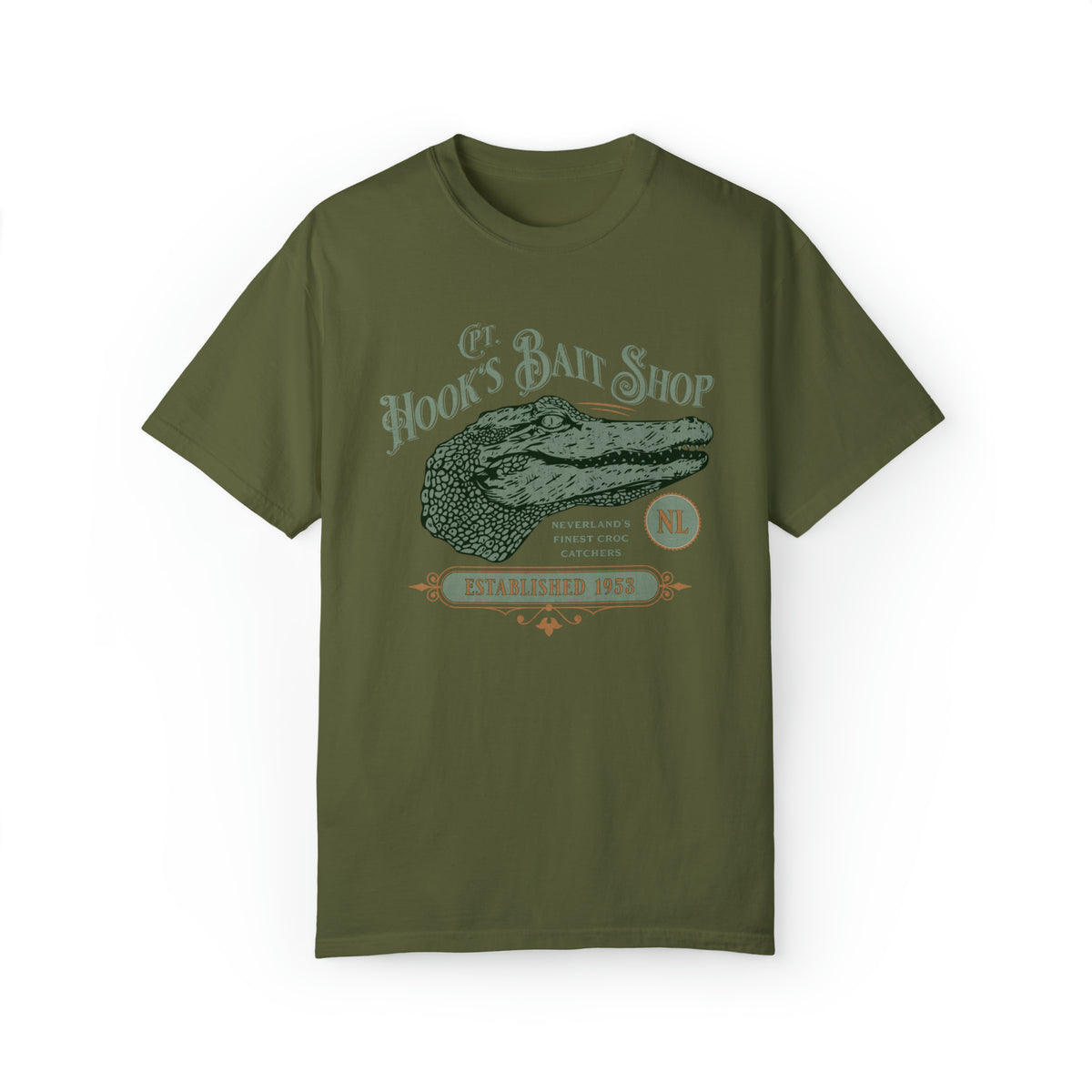 Captain Hook’s Bait Shop Comfort Colors Unisex Garment-Dyed T-shirt
