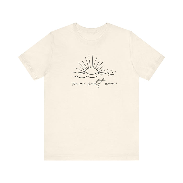 Sea Salt Sun Bella Canvas Unisex Jersey Short Sleeve Tee