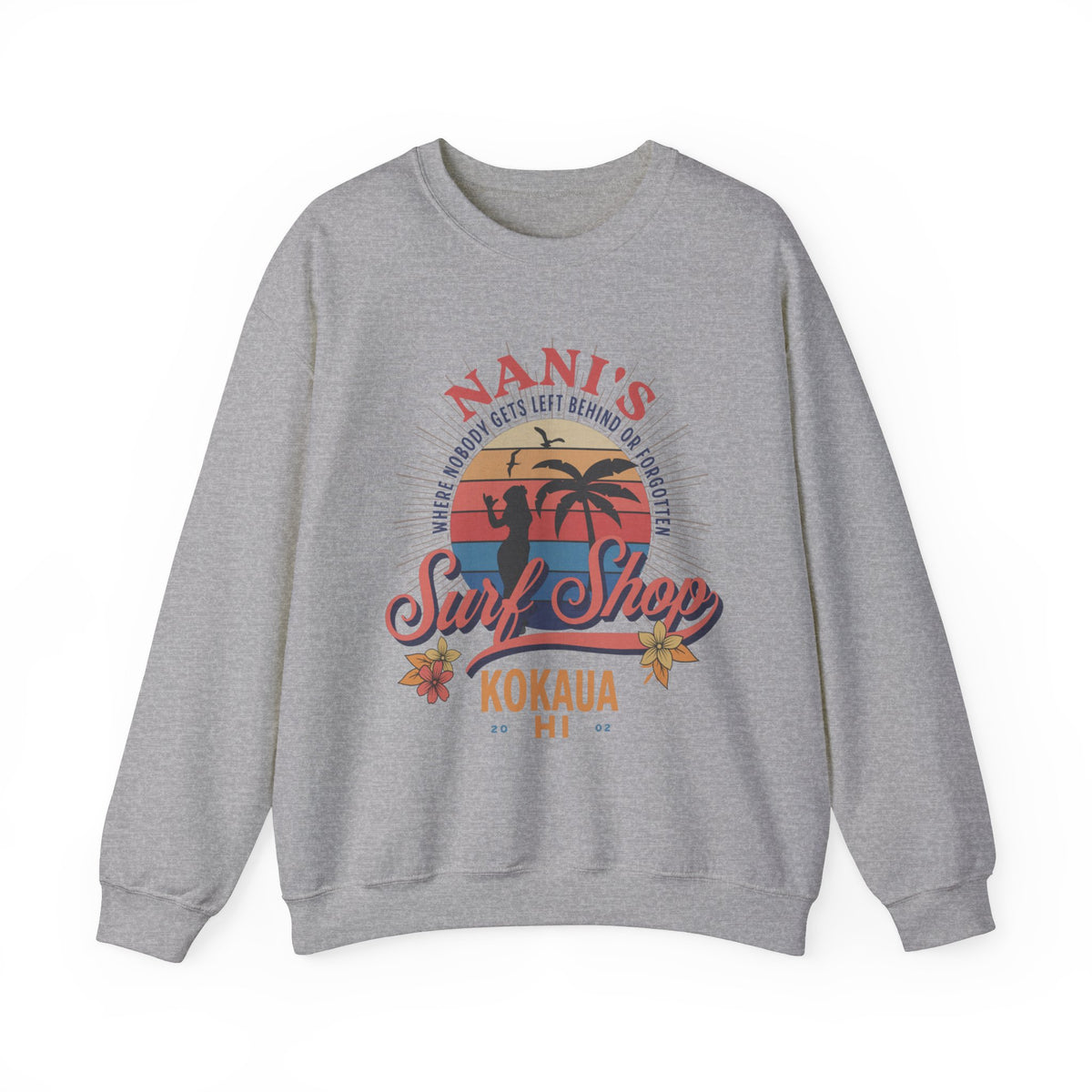 Nani's Surf Shop Gildan Unisex Heavy Blend™ Crewneck Sweatshirt