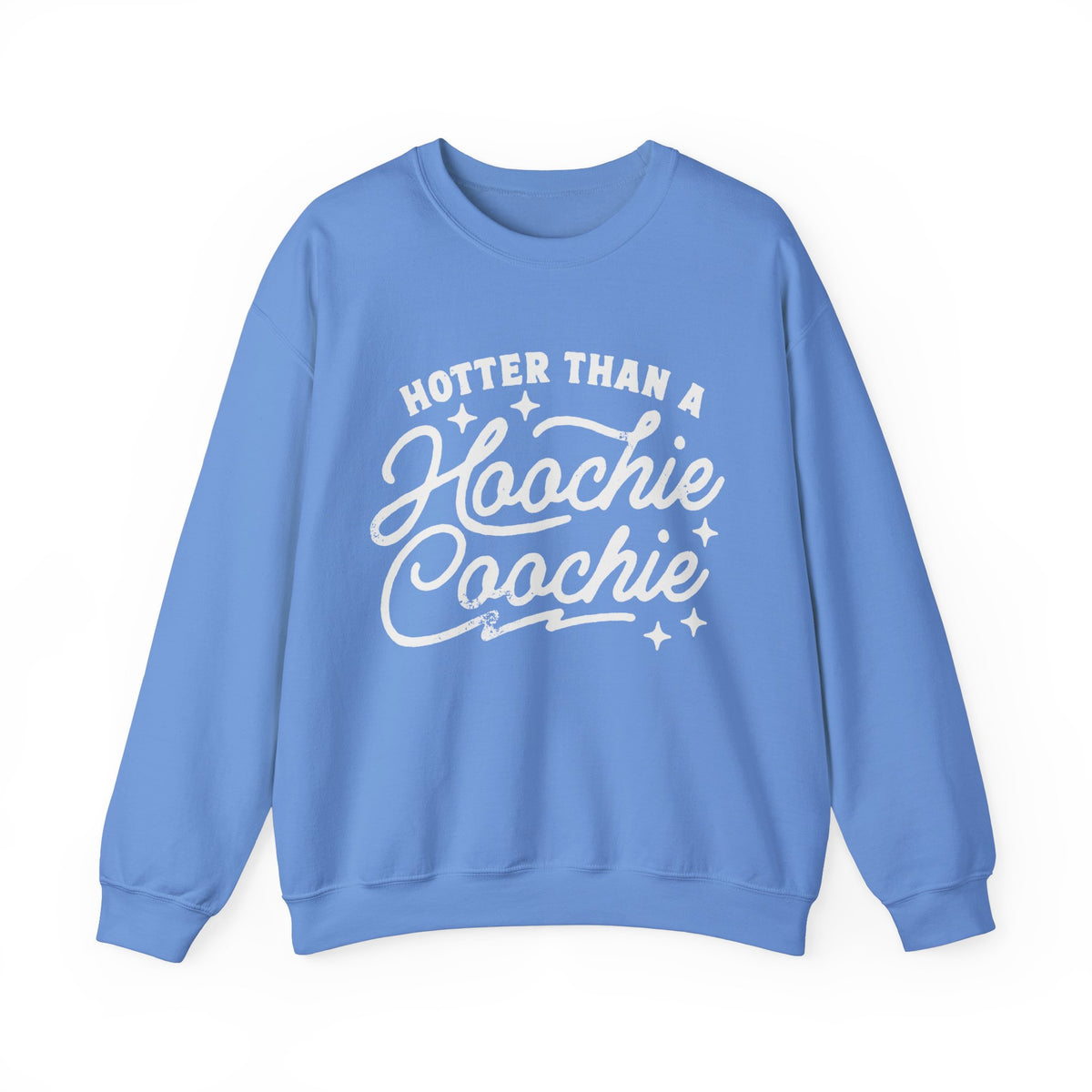 Hotter Than A Hoochie Coochie Gildan Unisex Heavy Blend™ Crewneck Sweatshirt