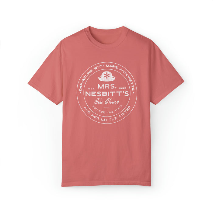 Mrs. Nesbitt’s Tea House Comfort Colors Unisex Garment-Dyed T-shirt