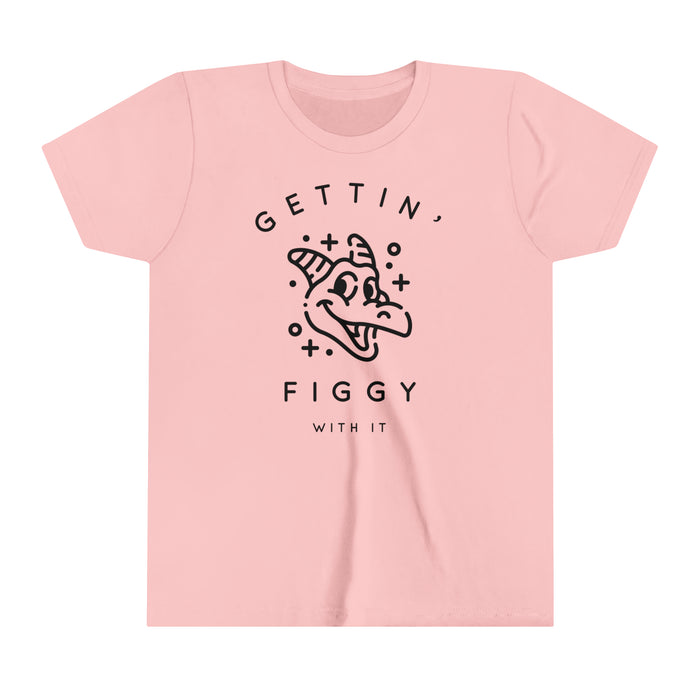 Gettin' Figgy With It Bella Canvas Youth Short Sleeve Tee