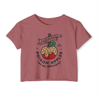 Granny's Poison Apples Women's Festival Crop Top