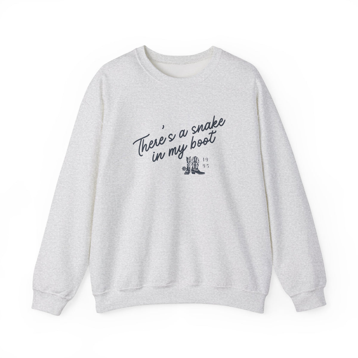 There's A Snake In My Boot Gildan Unisex Heavy Blend™ Crewneck Sweatshirt