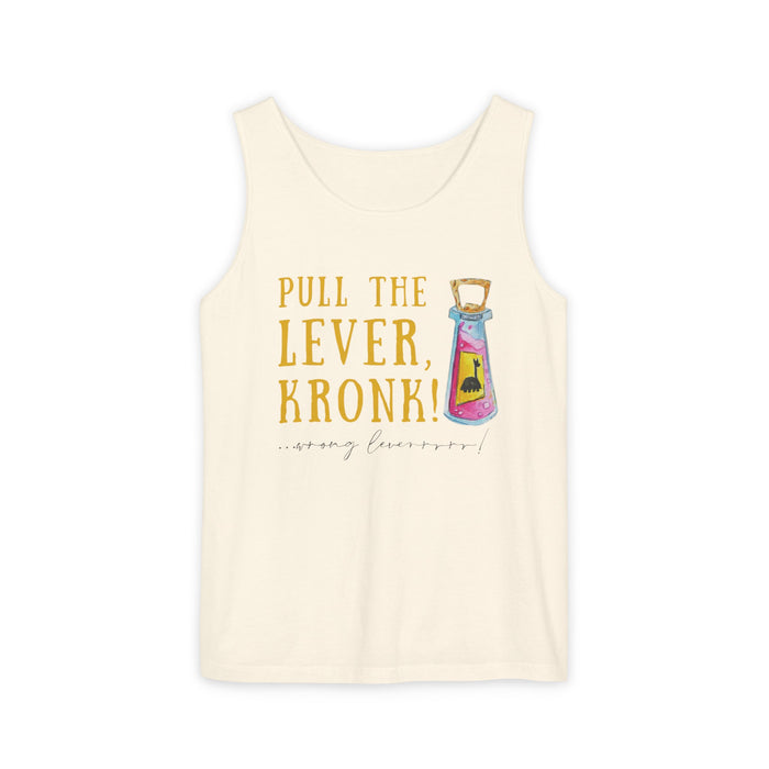 Pull The Lever Kronk Unisex Comfort Colors Garment-Dyed Tank Top